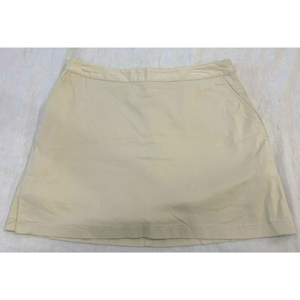 ADIDAS STRETCH WOMENS SKIRT SKORT WITH BUILT SHORTS SIZE 12